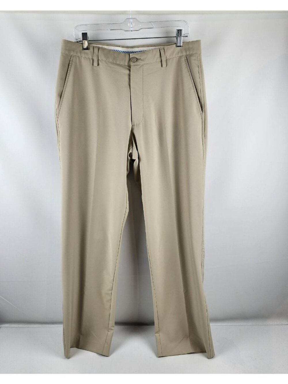 FootJoy FJ Pants Mens 34x32 Beige/Tan Golf Performance Style